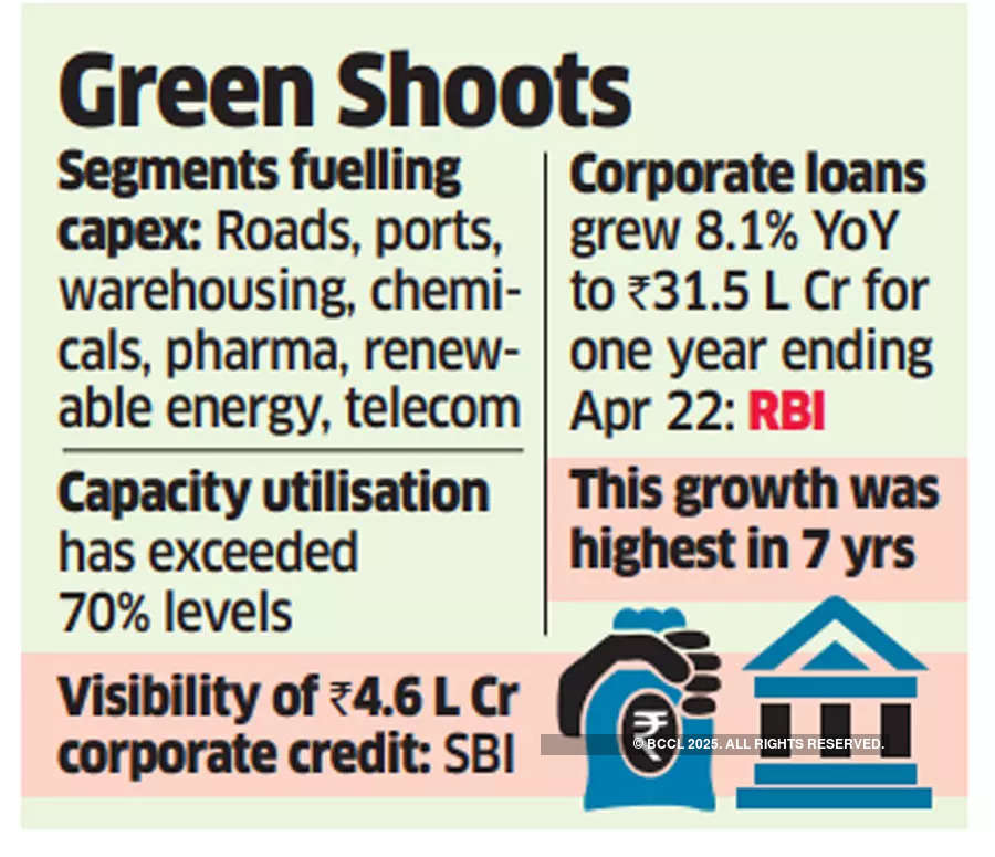 Banks seeing private capex revival aided by infra and PLI projects