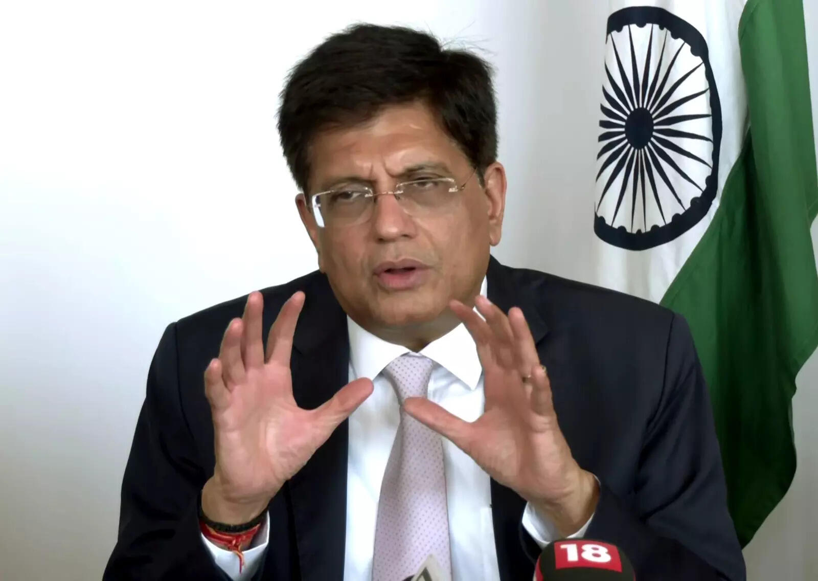  Union Minister for Commerce and Industry Piyush Goyal at the G33 Ministerial meeting.
