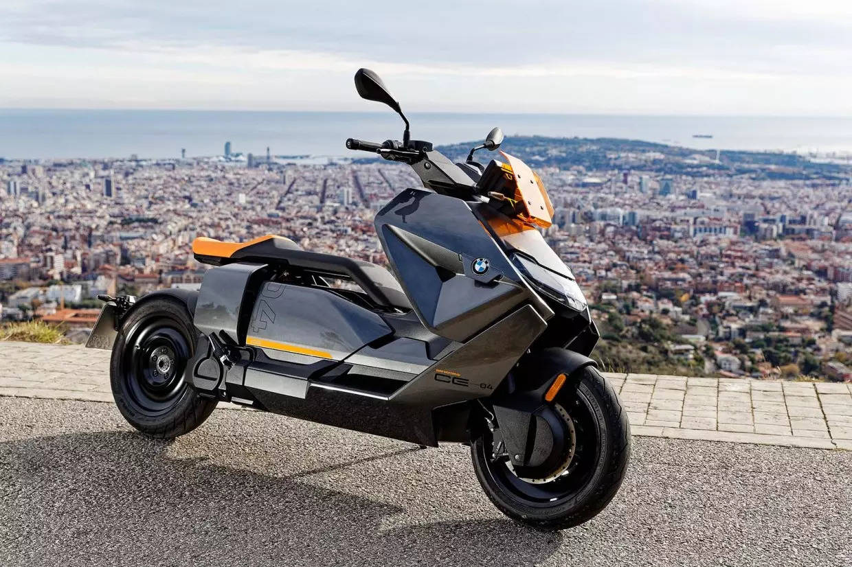 Bmw Electric Scooter Ce 04: Coming soon in India--an electric