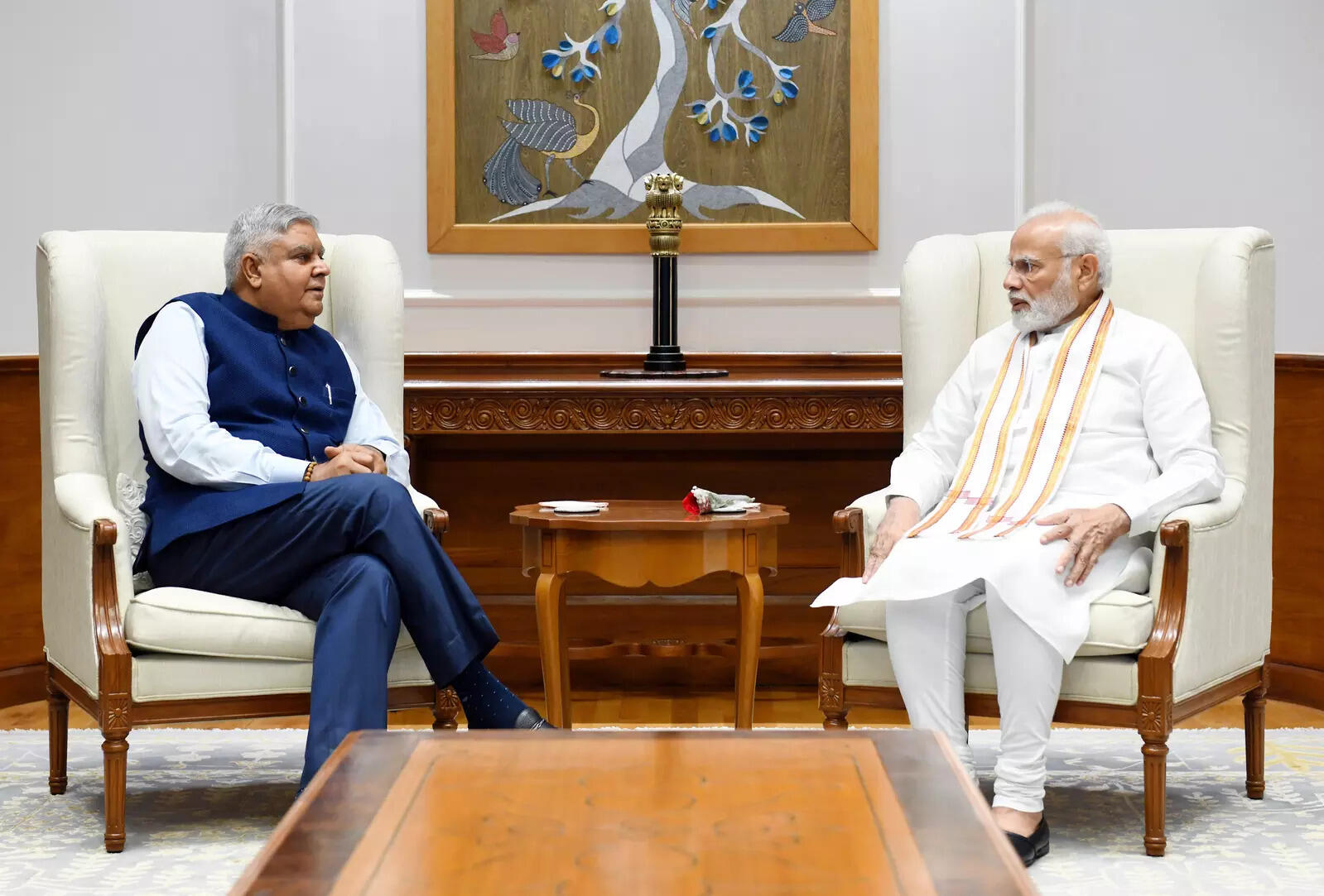 એનડીએના ઉપરાષ્ટ્રપતિ પદના ઉમેદવાર જગદીપ ધનખરે નામાંકન ભર્યું