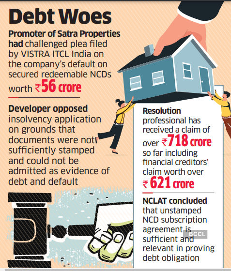 NCLAT rejects Satra Properties plea, sends company into insolvency