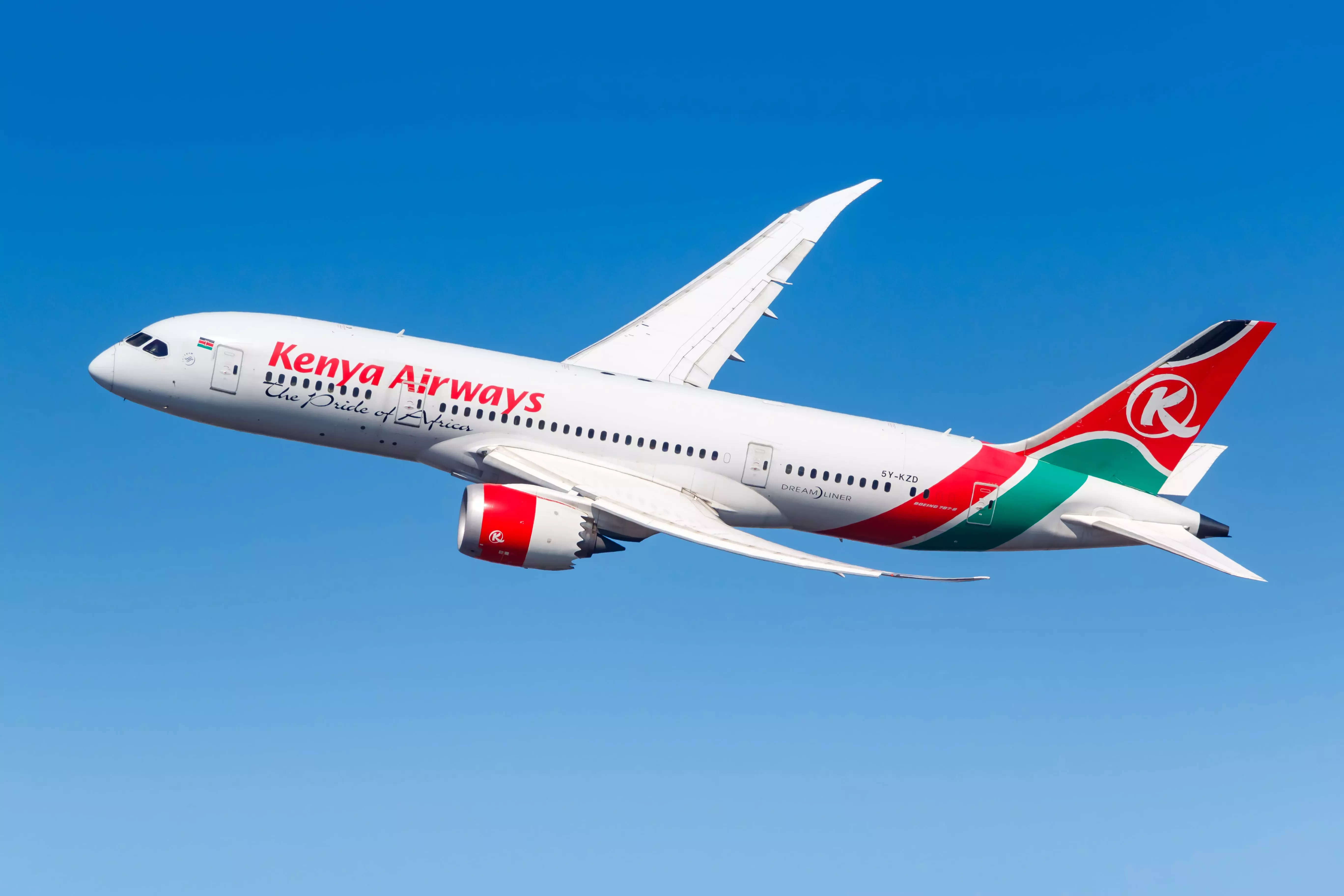 Kenya Airways reports narrowing pretax loss by 15% in first-half as borders reopen