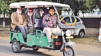  Our foremost suggestion is to make it mandatory to register E-rickshaws in Punjab, as this will not only help in regularisation of the E-rickshaws but also help prospective buyers get low-rate financing from banks. 