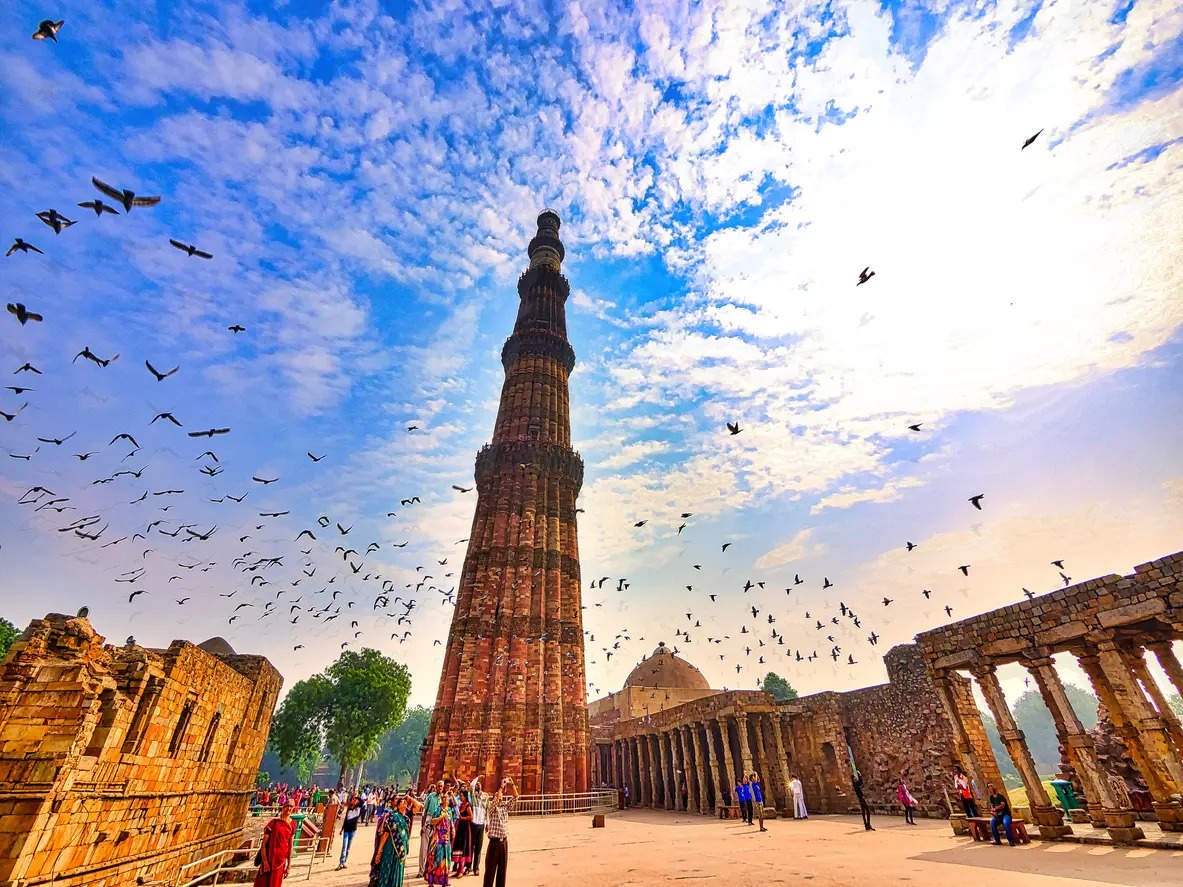 Qutub Minar most visited tourist destination for foreigners in ...
