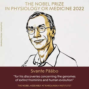 Nobel prize in medicine awarded for research on the evolution