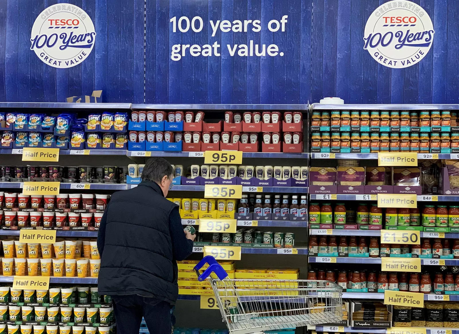 Tesco shares rally after raising full-year profit guidance