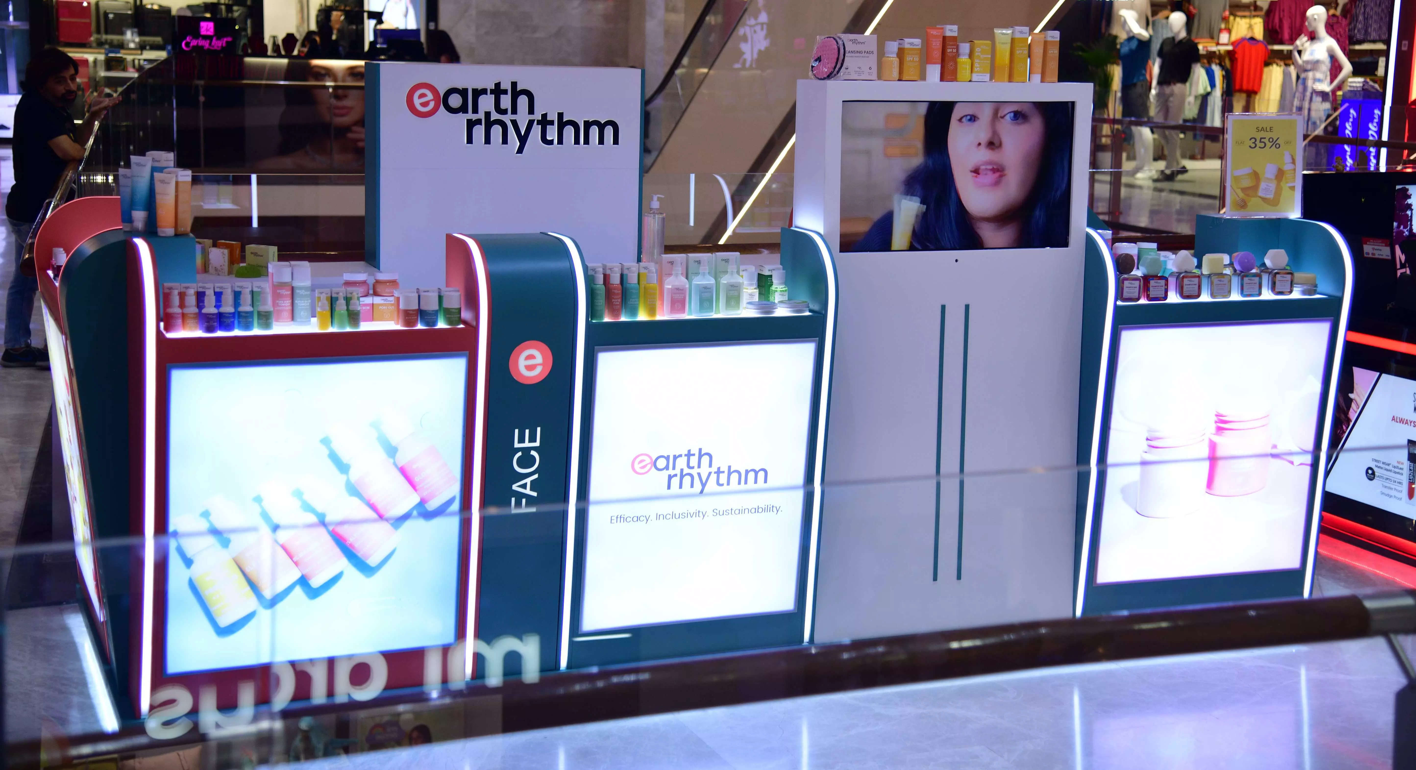 Skincare startup Earth Rhythm enters offline retail, launches 12 kiosks
