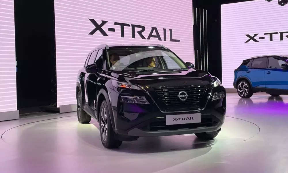  El fabricante de automóviles japonés Nissan Nissan exhibe SUV en India, confirma el lanzamiento de X-Trail, ET Auto