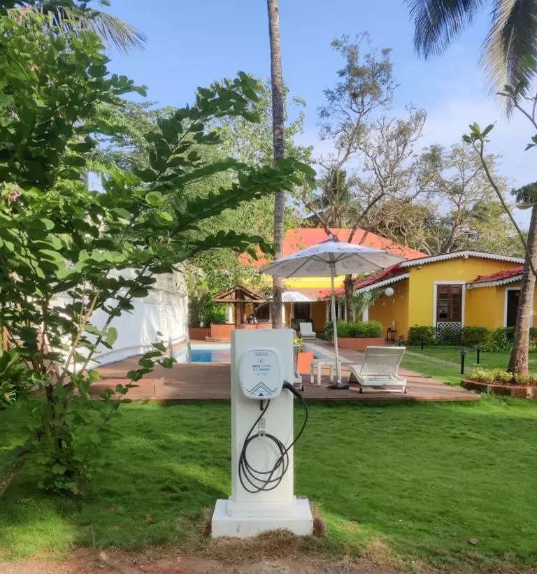 Electric Vehicle (EV) Charging Stations: Indian Hotels installs 224 EV  charging stations at 92 of its properties, ET Auto