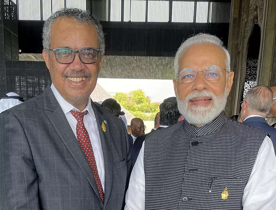 WHO chief thanks PM Modi for collaboration in building global traditional health centre