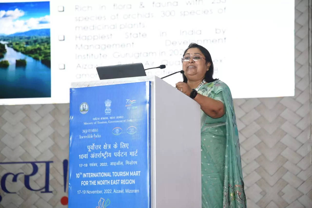 <p>Manisha Saxena, Principal Secretary, Tourism Department, Government of Mizoram</p>