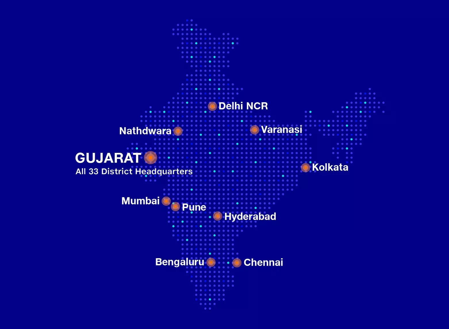 Jio says his 5G network is now available throughout Gujarat