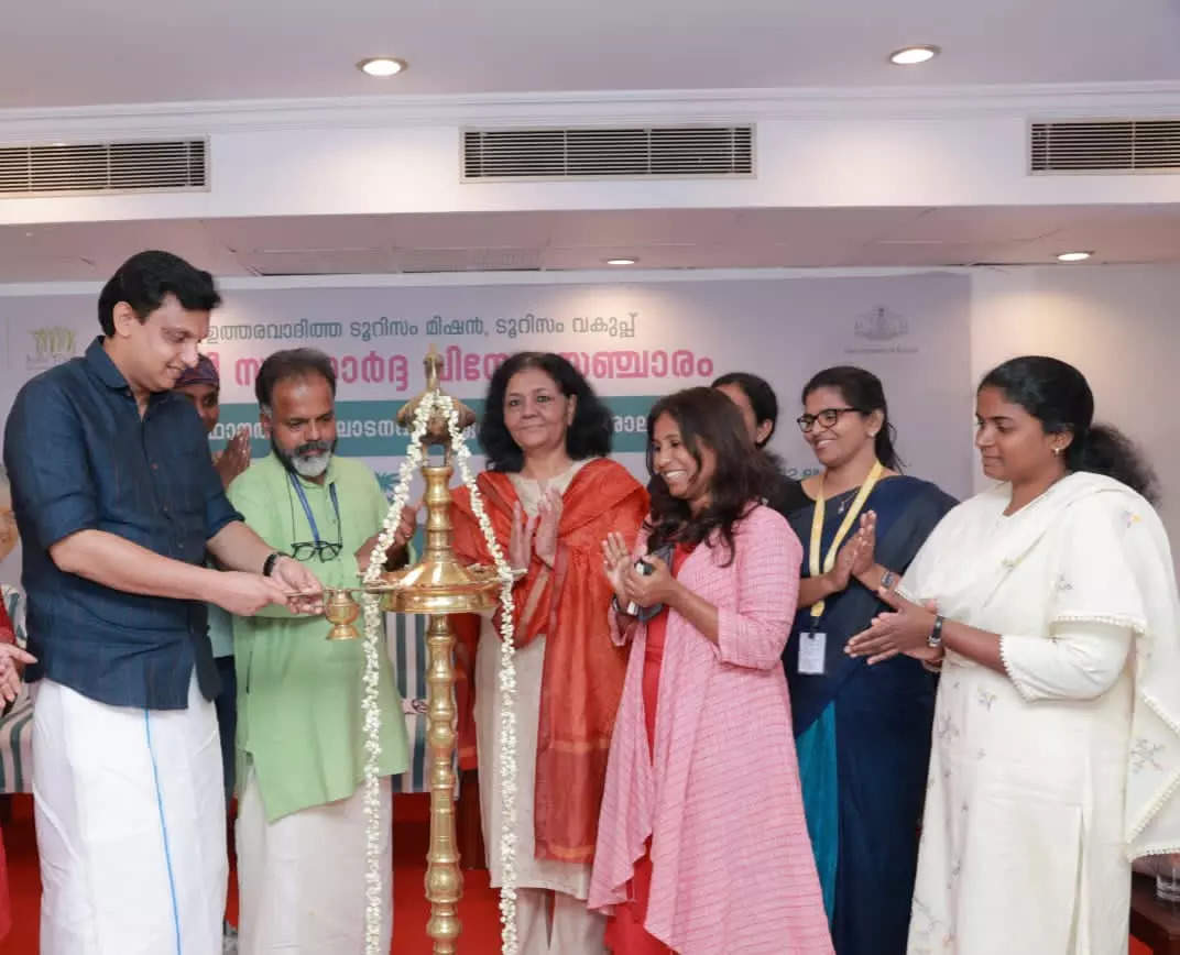     PA Mohamed Riyas, Kerala Tourism Minister, launches the Women-Friendly Kerala Initiative at an event in Thiruvananthapuram. 