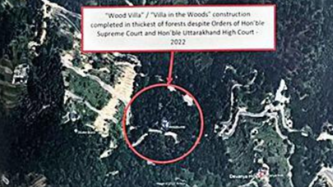 Google pics show shrinking forest, Uttarakhand HC stays construction in hamlet