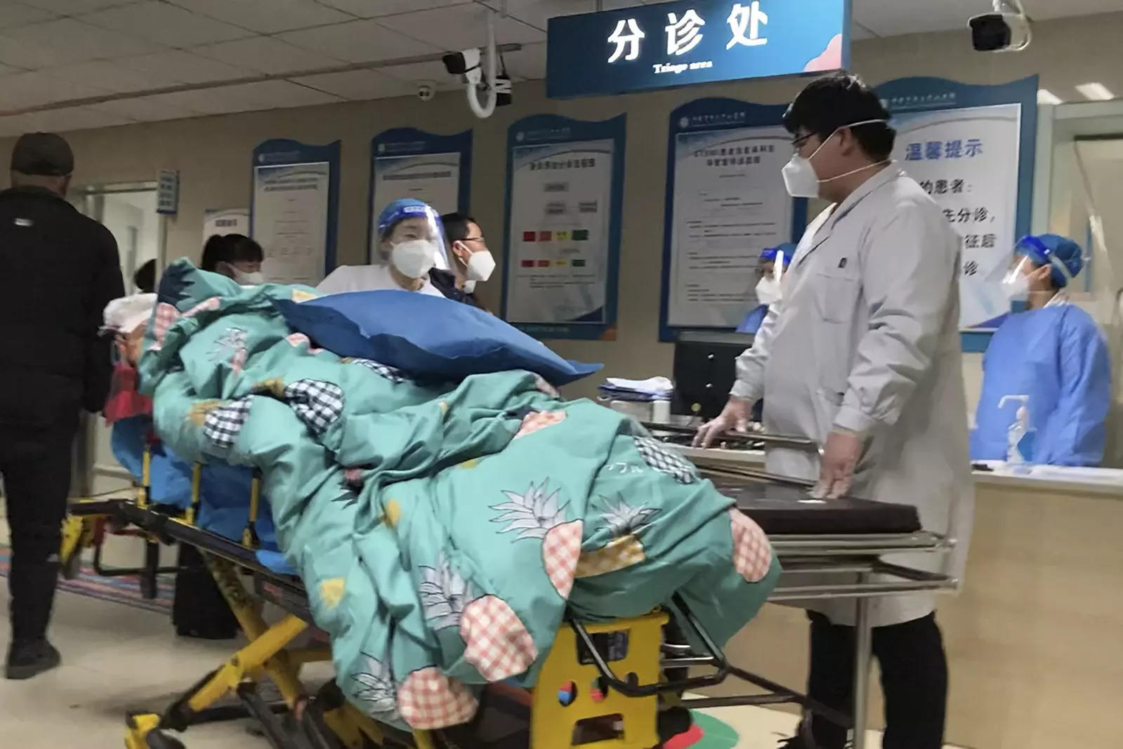 Amid Covid resurgence, China's hospitals seem to be filling up: WHO