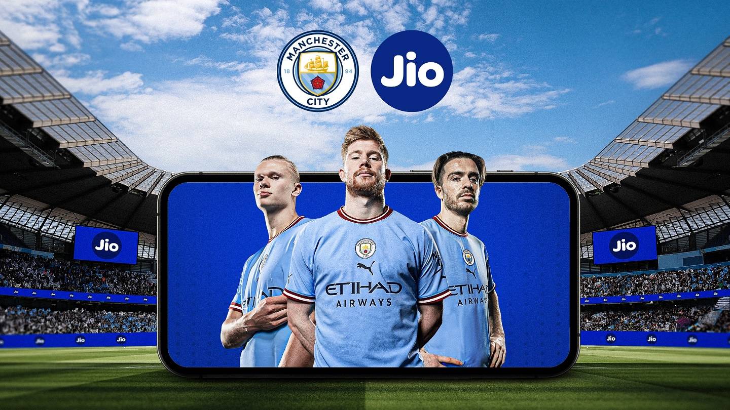Manchester City signs up Jio Platforms as mobile communications network partner in India