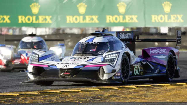  The top prototype class has switched to hybrid engines this year to make IMSA the first North American racing series to make the technology upgrade. 