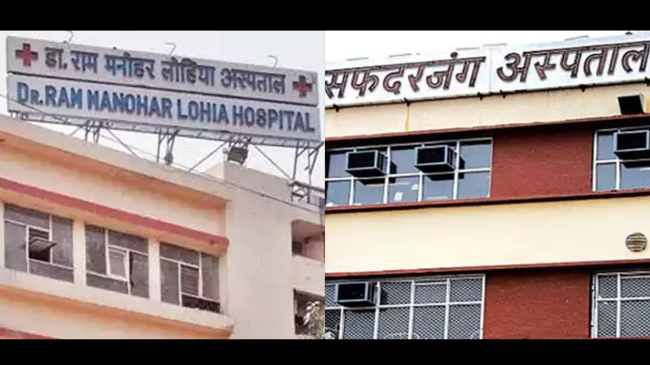  Ram Manohar Lohia Hospital and Safdarjung Hospital