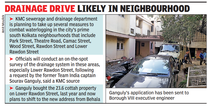 Sourav Ganguly seeks Kolkata civic body's nod to demolish Lower Rawdon Street bungalow