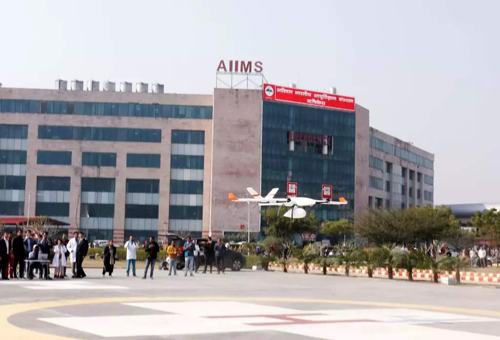 AIIMS Rishikesh conducts successful trial of transporting TB medicines by drones