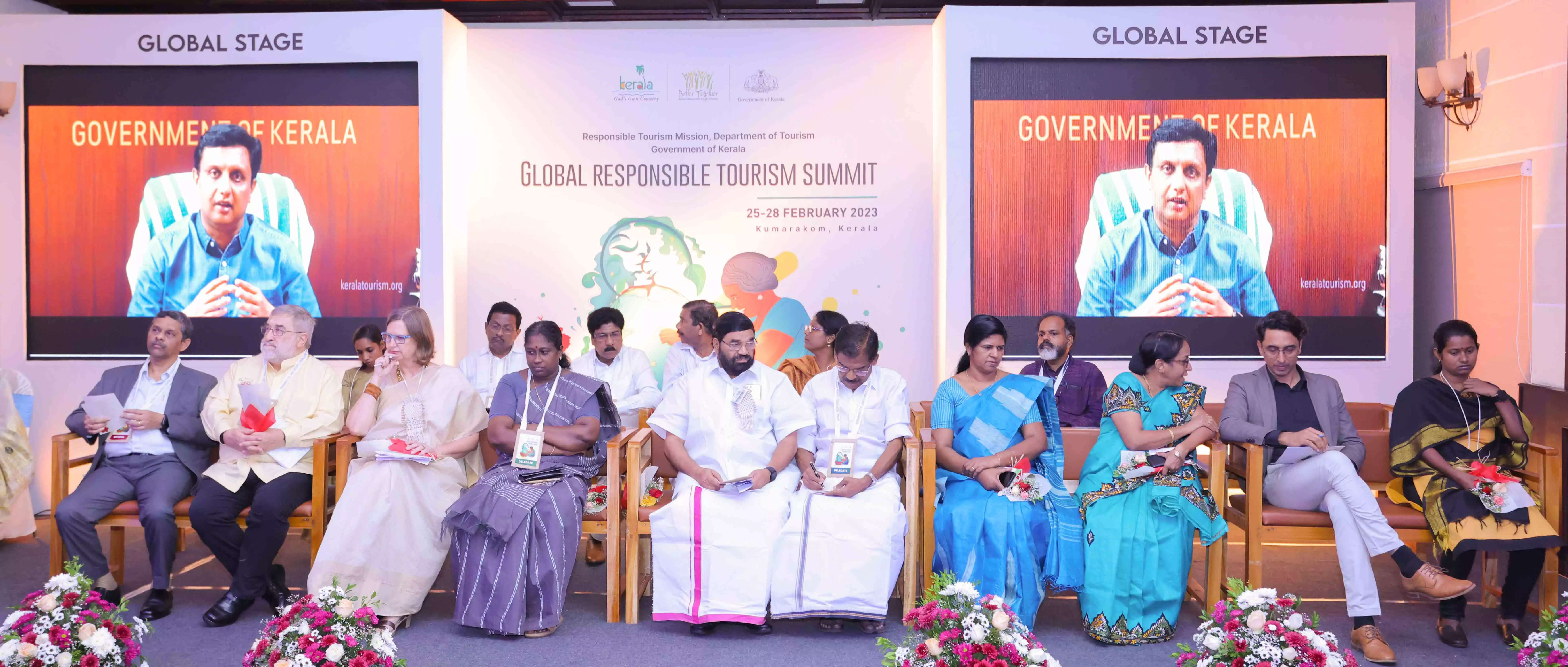 <p>Inauguration of the Global Responsible Tourism Summit in Kumarakom, Kerala.</p>