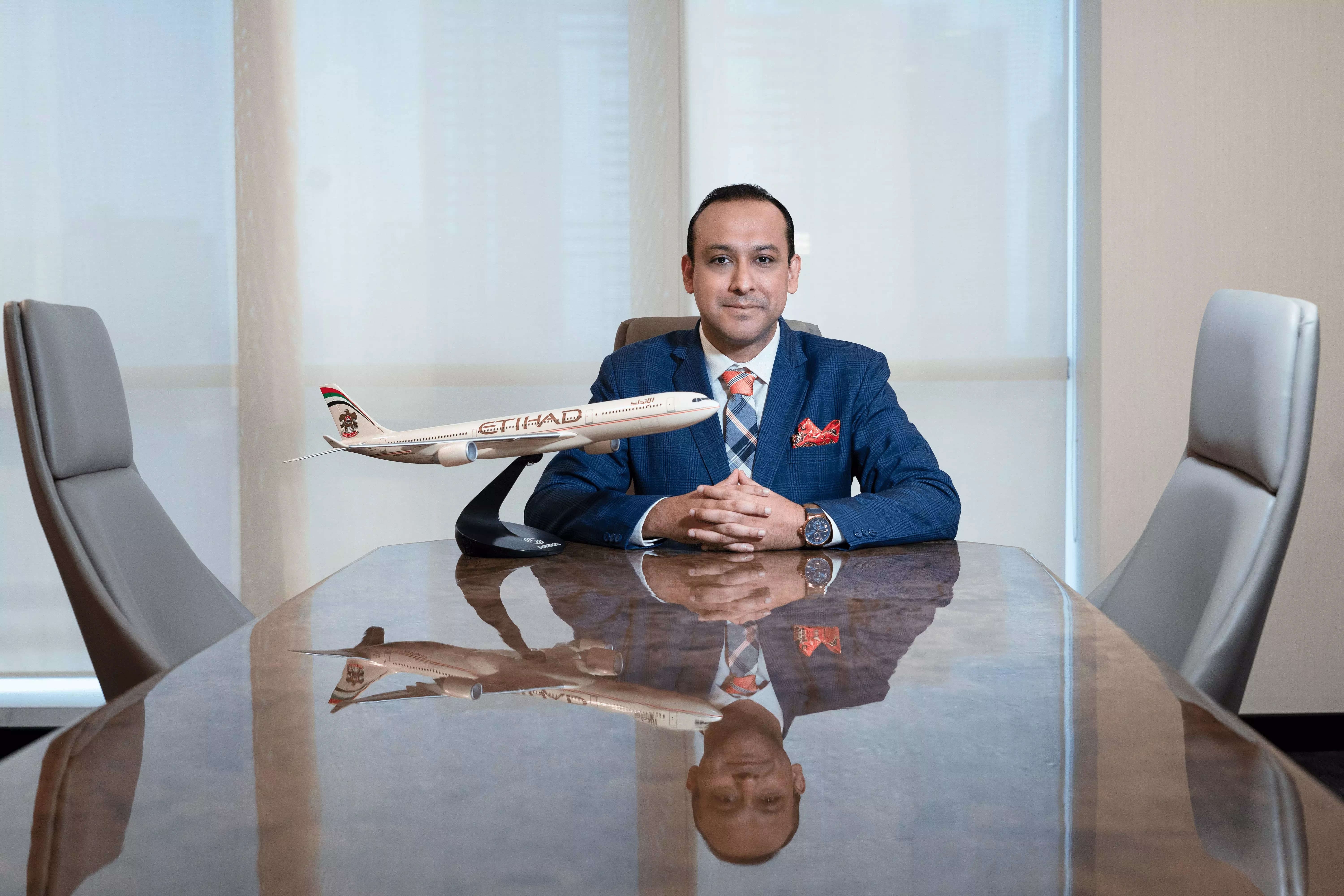 Salil Nath to be the new Etihad Airways General Manager for Indian subcontinent after Neerja Bhatia retires