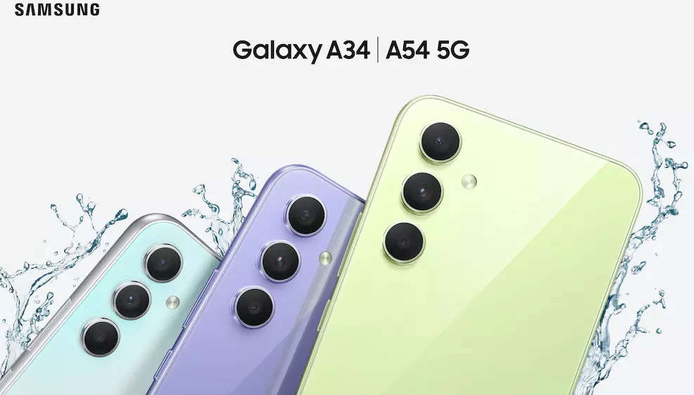 Samsung Galaxy A54: Samsung launches Galaxy A54 5G, A34 5G in India from Rs  30,999, ET Telecom