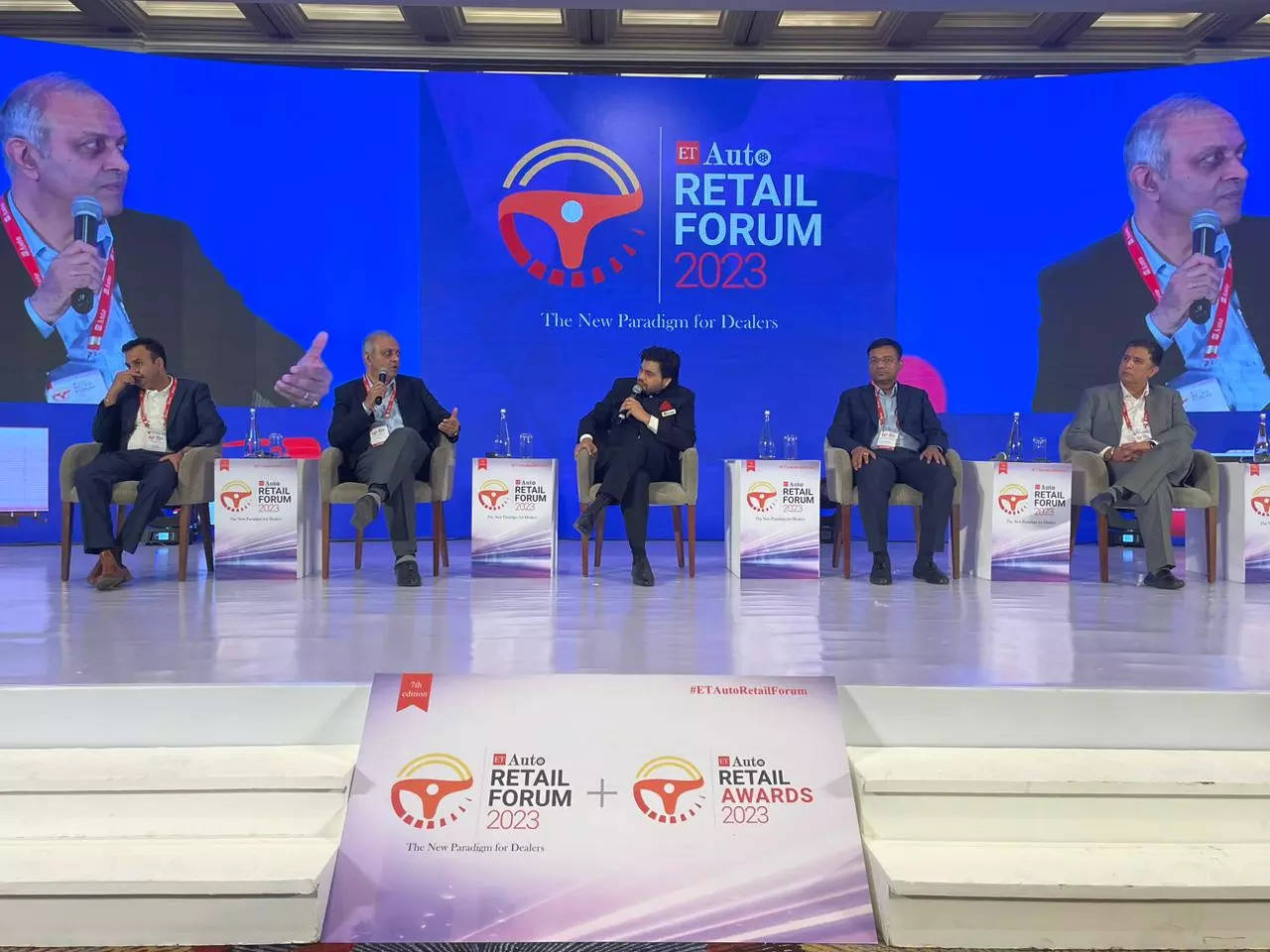  Panel discussion in the 7th edition of ETAuto Retail Forum 2023.