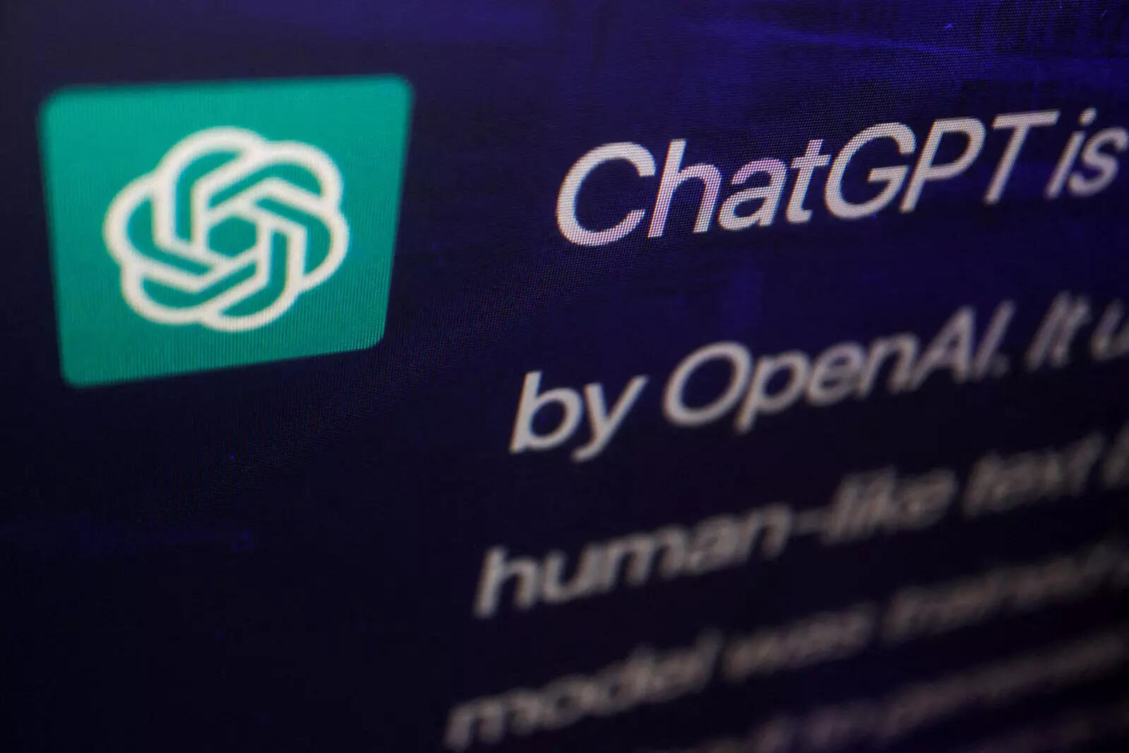  FILE PHOTO: A response by ChatGPT, an AI chatbot developed by OpenAI, is seen on its website in this illustration picture taken February 9, 2023. REUTERS/Florence Lo/Illustration/File Photo