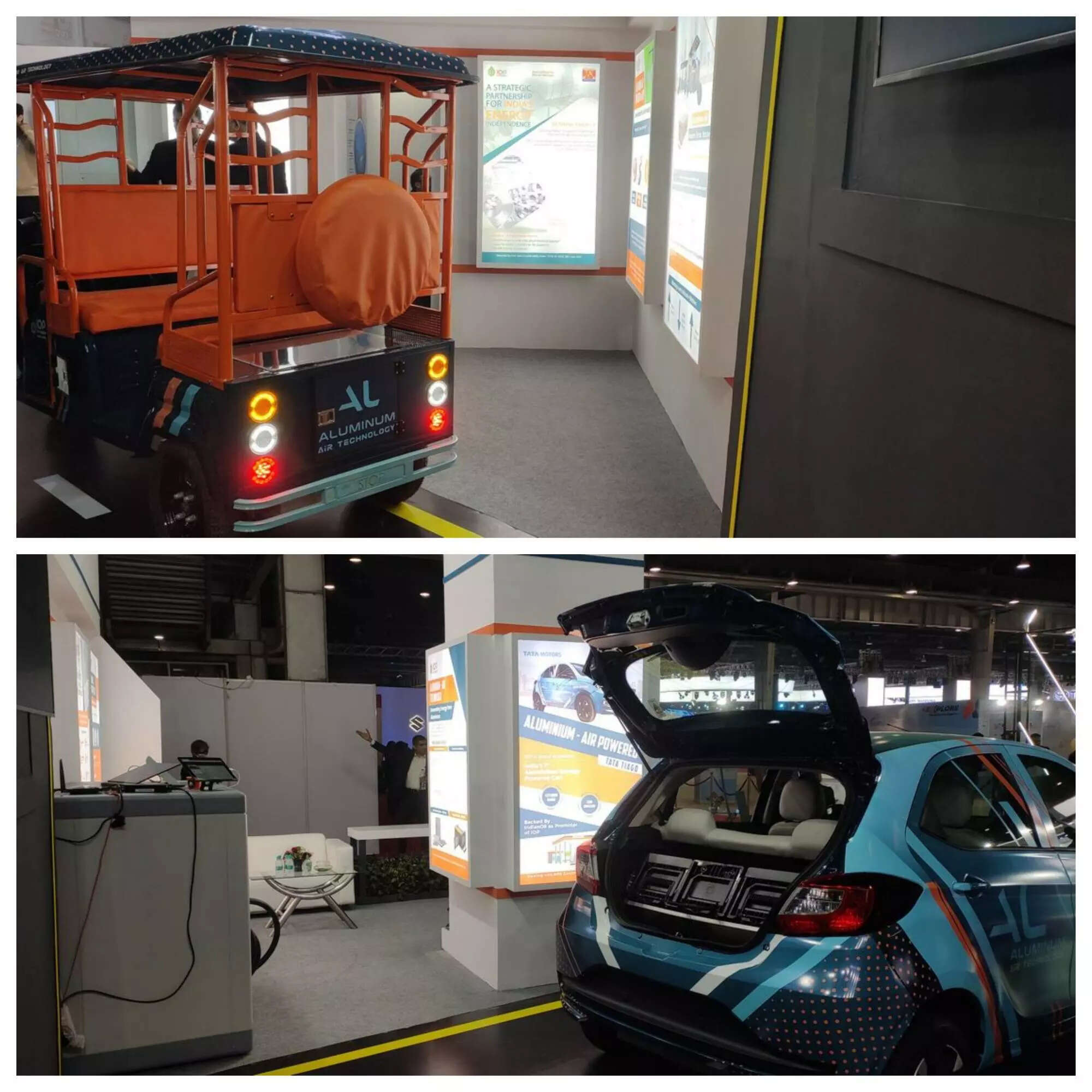  New tech for multiple EV segments. In the production Al-Air powered car, the battery pack will be under the floor.