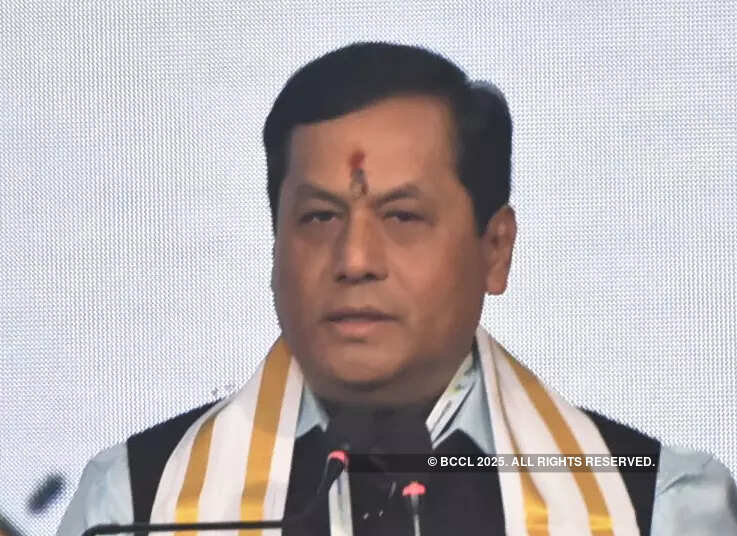 <p>Shipping Minister Sarbananda Sonowal</p>