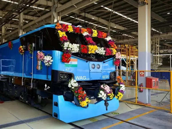 Alstom delivers 300 electric locos to Indian Railways; freight trains to run faster, ET EnergyWorld