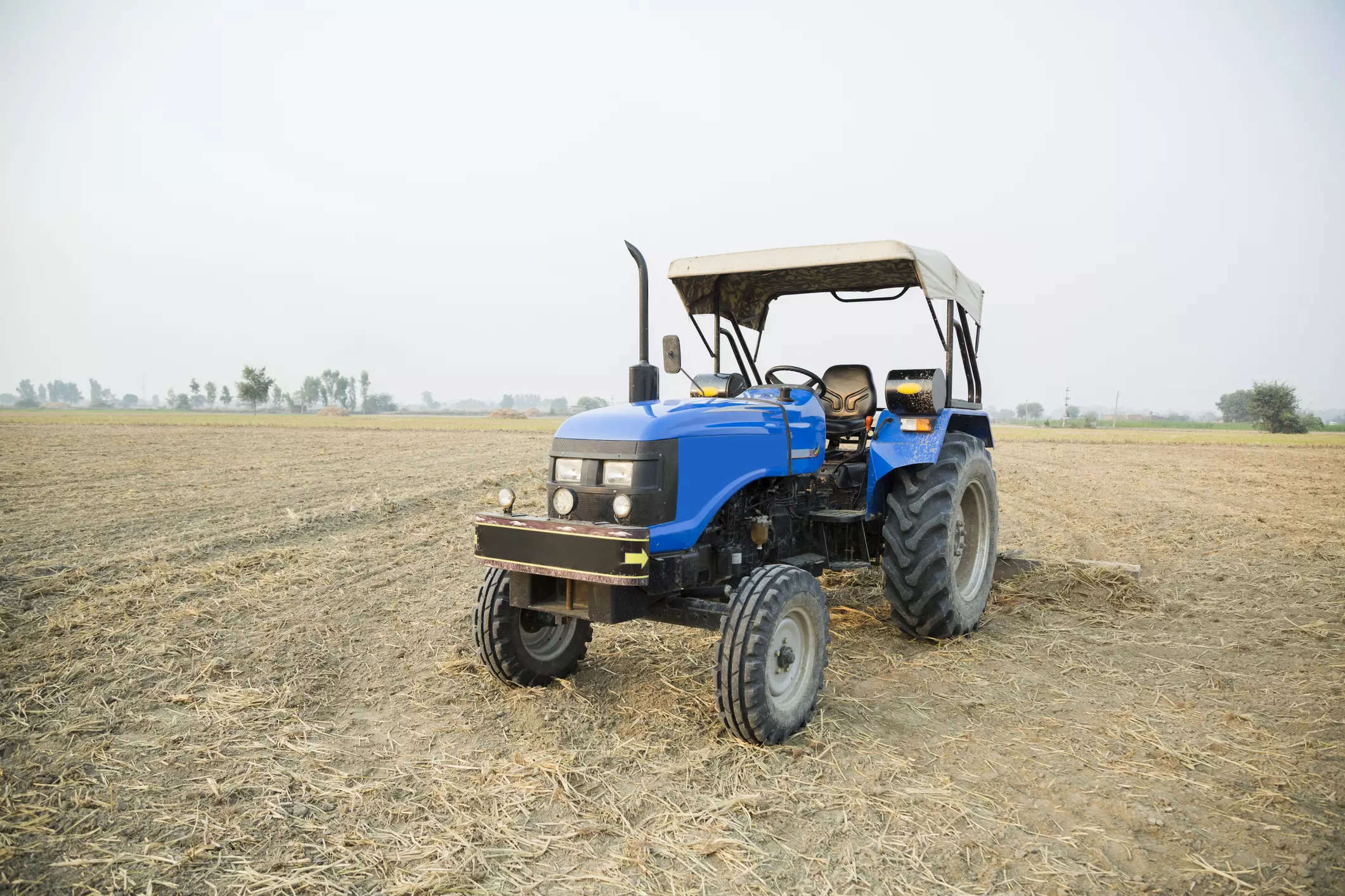 <p>An AI-enabled IoT device is connected to tractors. Farmers use a mobile application to track the tractors in real-time, know the exact acreage of work done, and know the fuel status.</p>
