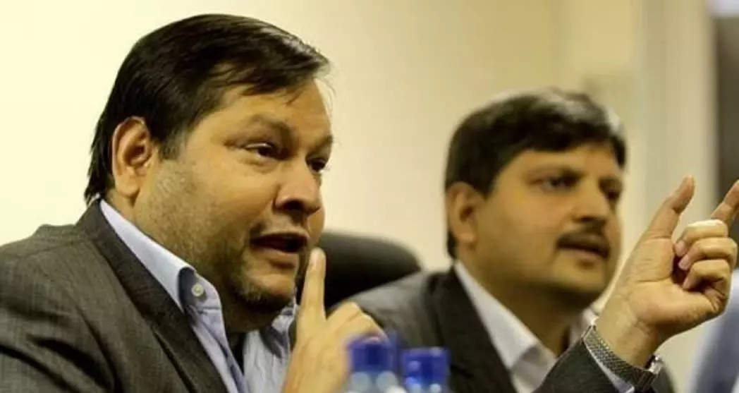 <p>Brothers Rajesh Gupta and Atul Gupta who face charges of political corruption under former South African president Jacob Zuma. (File Photo | AP)</p>