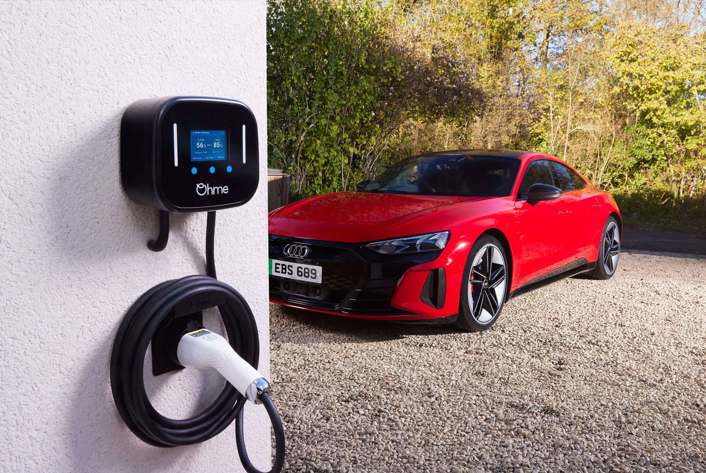 <p>The agreement will see Audi recommend Ohme chargers for all its electrified vehicle sales with an Ohme Home Pro charger in showrooms for customers to view.</p>