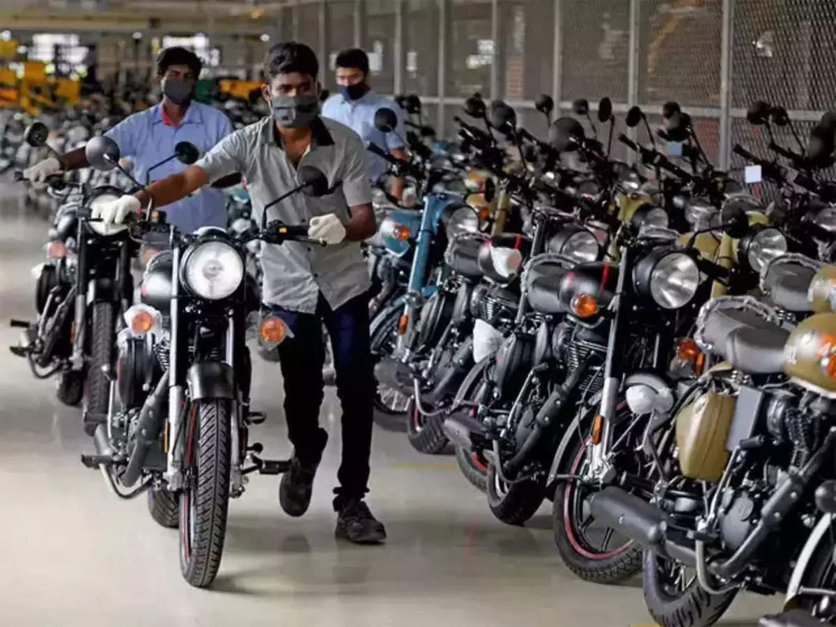<p>Two-wheeler sales in FY23 at 15.86 mn units against 13.57 units in FY22. </p>