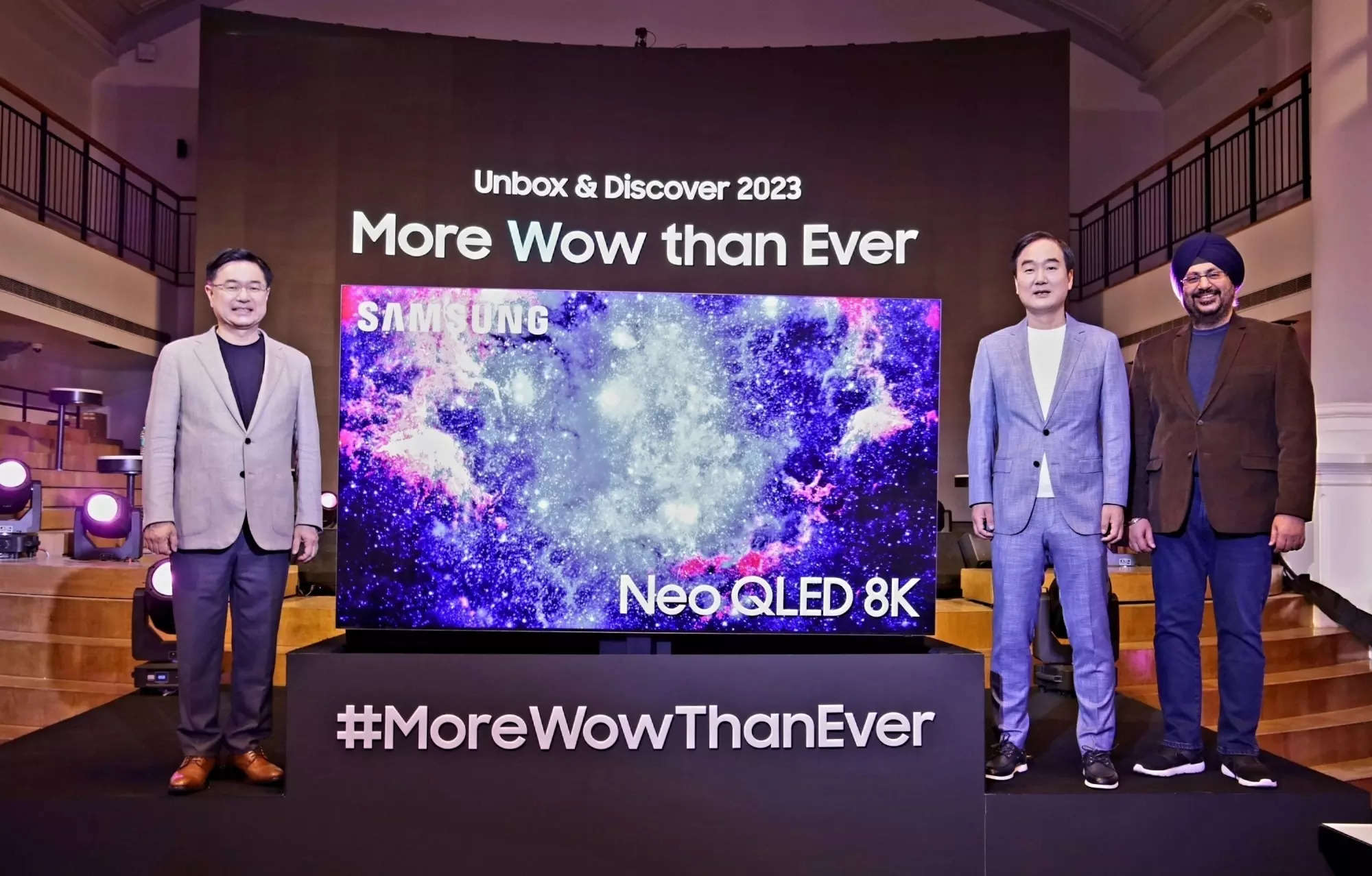 Samsung Neo QLED Smart Tv: Samsung launches Neo QLED 4K, 8K TVs from Rs  141,990, ET Telecom