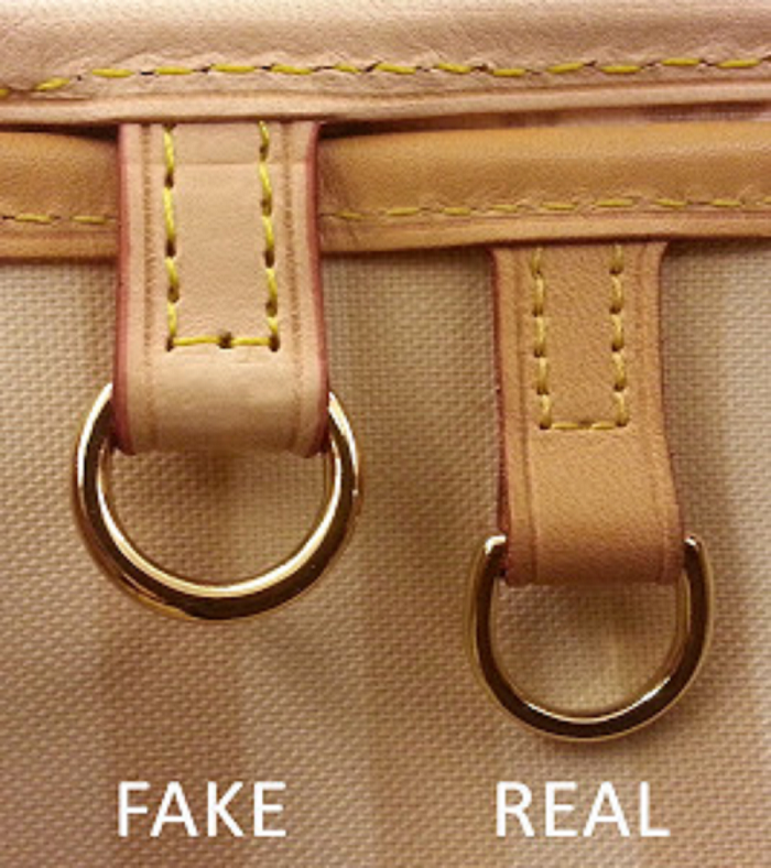 Difference between genuine and fake luxury products - Burberry