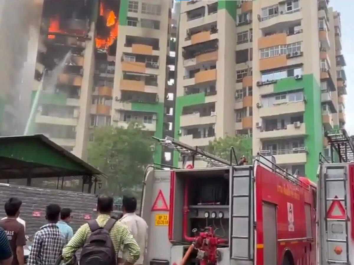 Ghaziabad: Owners of charred Green Avenue flats seek FIR against RWA after condo fire