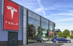 Model 2 Electric Car: Tesla releases teaser image of entry-level 'Model 2' electric  car, ET Auto