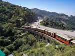 train service resumes on shimla kalka narrow gauge railway line
