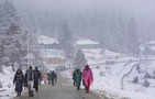 Snowfall in Kashmir brings cheers to tourists, local players linked with tourism