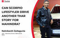 Can Scorpio Lifestyler drive another Thar story for Mahindra? Auto Divn CEO Nalinikanth Gollagunta answers