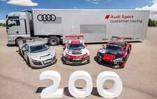 Audi produces 200th R8 LMS