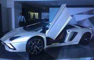 take a quick look at two seater lamborghini aventador s launched for rs 5 01 cr