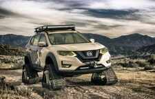 Nissan Rogue Trail Warrior, the one with tank tracks