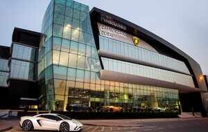 this is what world s largest lamborghini showroom looks like