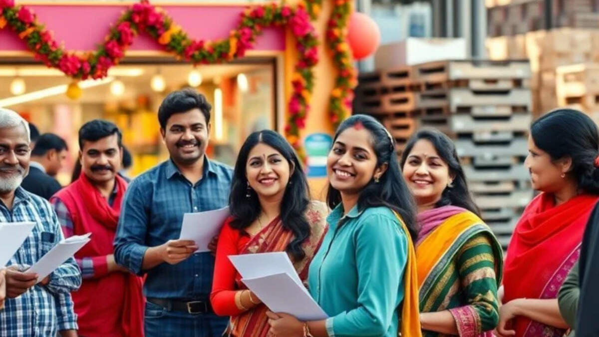 Festive hiring shifts from finding workers to keeping them