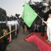 MP CM Mohan Yadav flags off 10 new Canter buses at Panna National Park