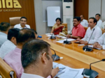 residents association meets noida authority ceo demanding action on civic issues